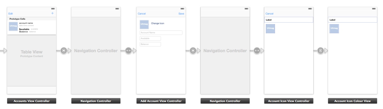 Xcode5 Storyboard
